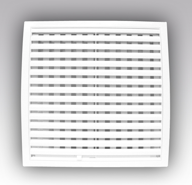 картинка 2020РРП Решетка вентиляционная регулируемая АБС 200*200 40шт/уп в магазине ТМК