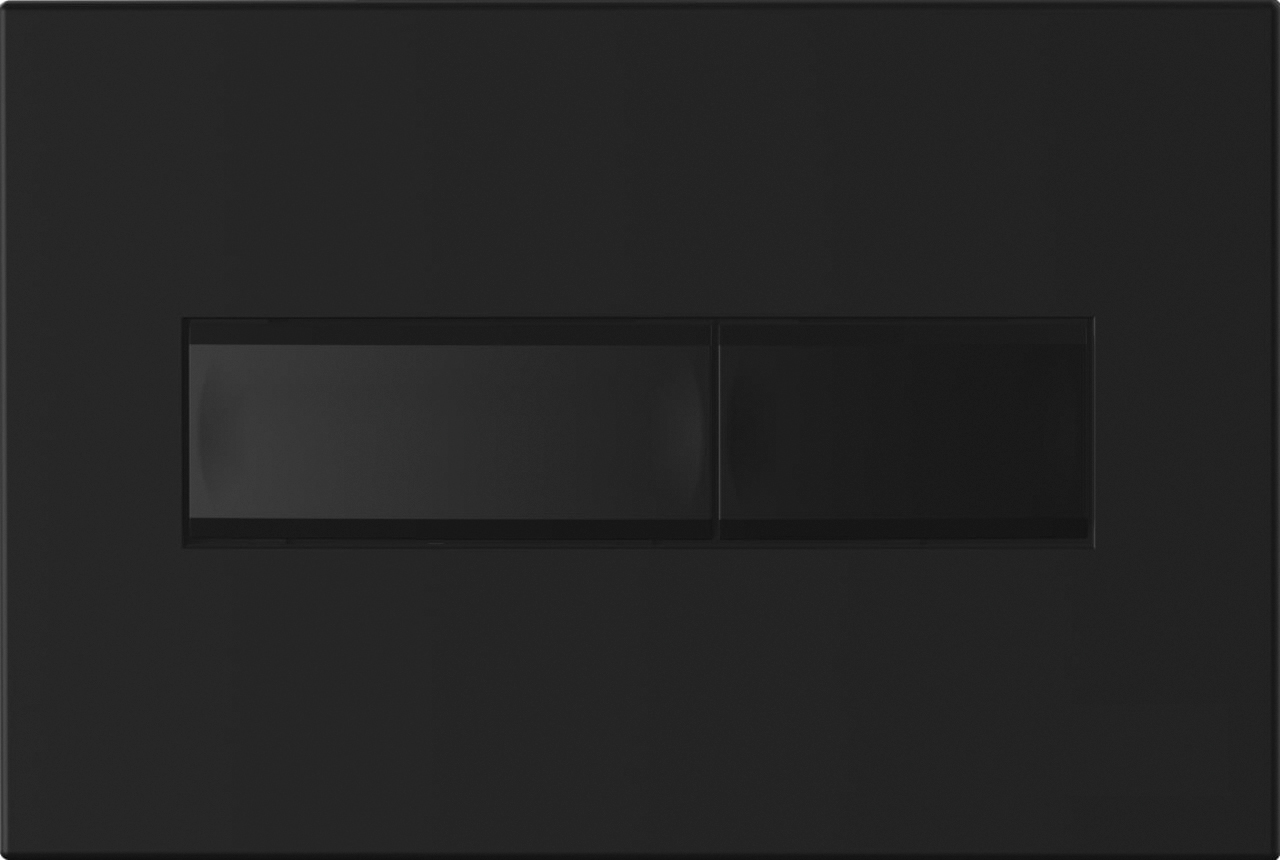 картинка Кнопка слива 2х-режим для инсталляции ZEGOR прямоугольная Line черная 20шт/уп в магазине ТМК
