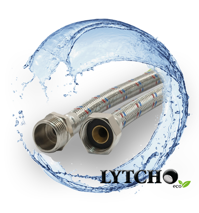 картинка Подводка для воды "Lytcho eco" 1/2 г/ш сталь 0,4м  в магазине ТМК