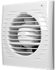 картинка ЕRA 4C НТ Вентилятор осевой вытяжной с обратным клапаном датчиком влажности с таймером D100 20шт/уп в магазине ТМК