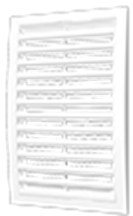 картинка 4040РР Решетка вентиляционная вытяжная АБС 400*400 20шт/уп в магазине ТМК